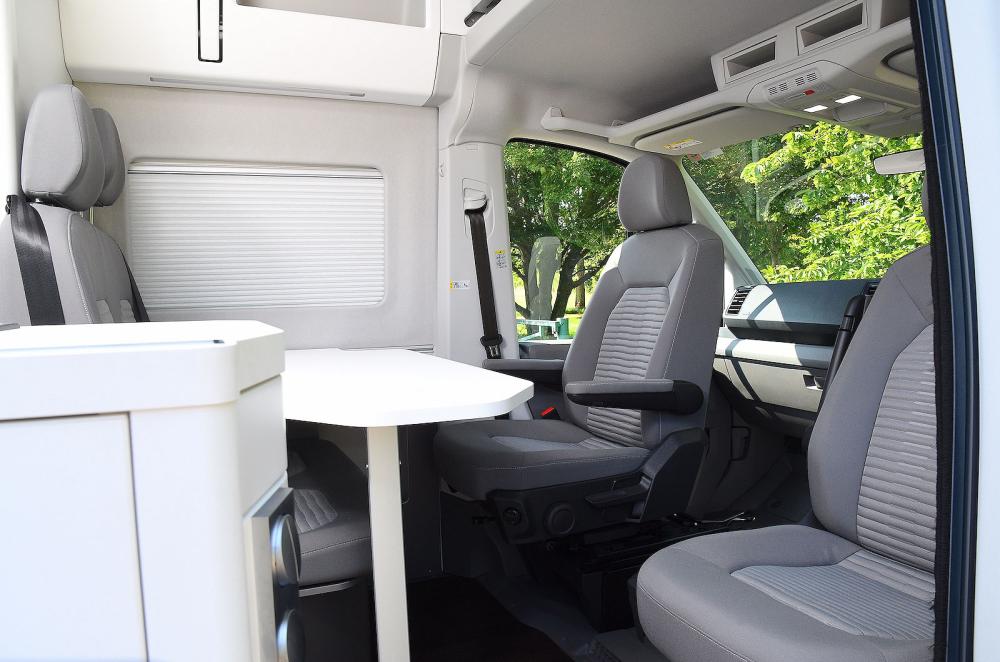 VW Grand California interior seating