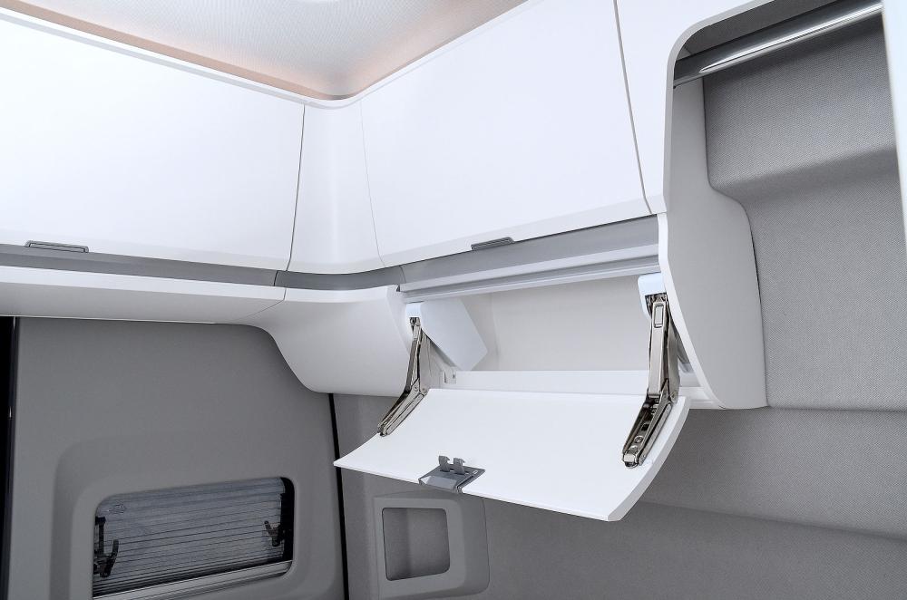 VW Grand California interior storage