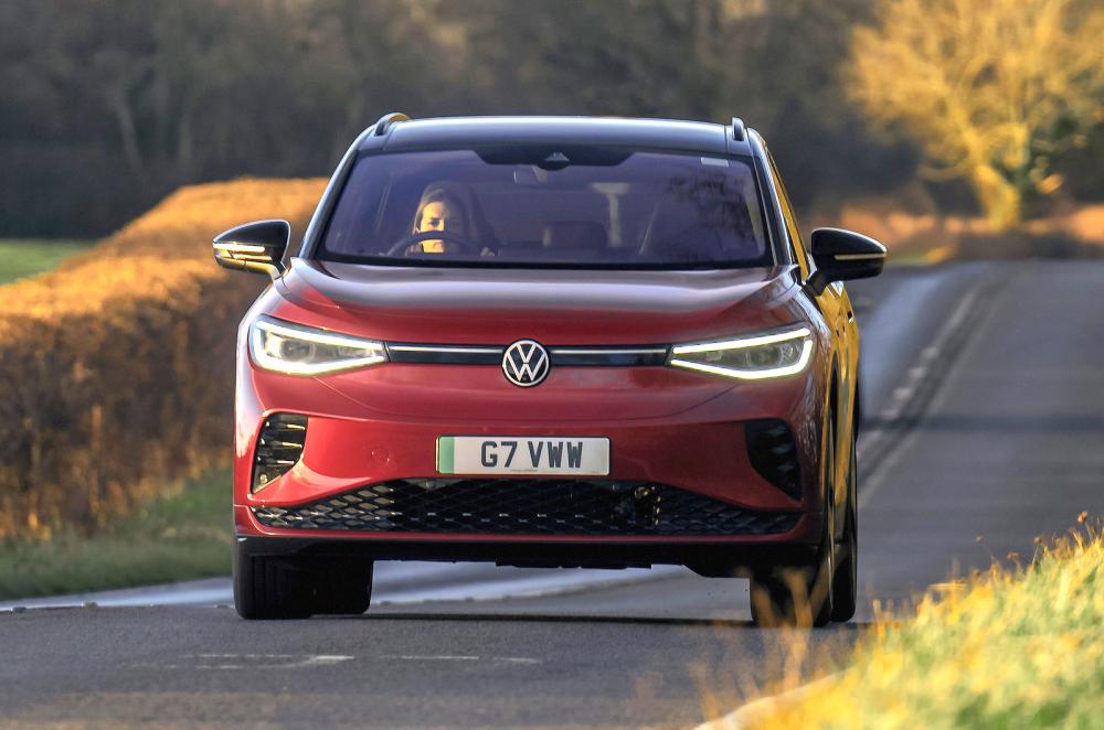 VW ID 4 front driving