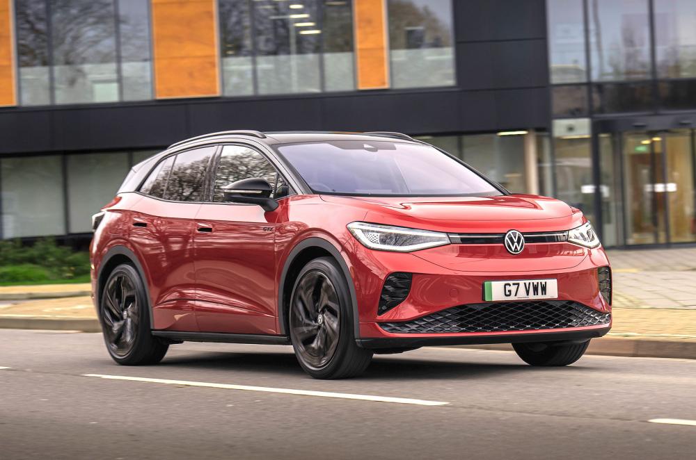 VW ID 4 front right driving