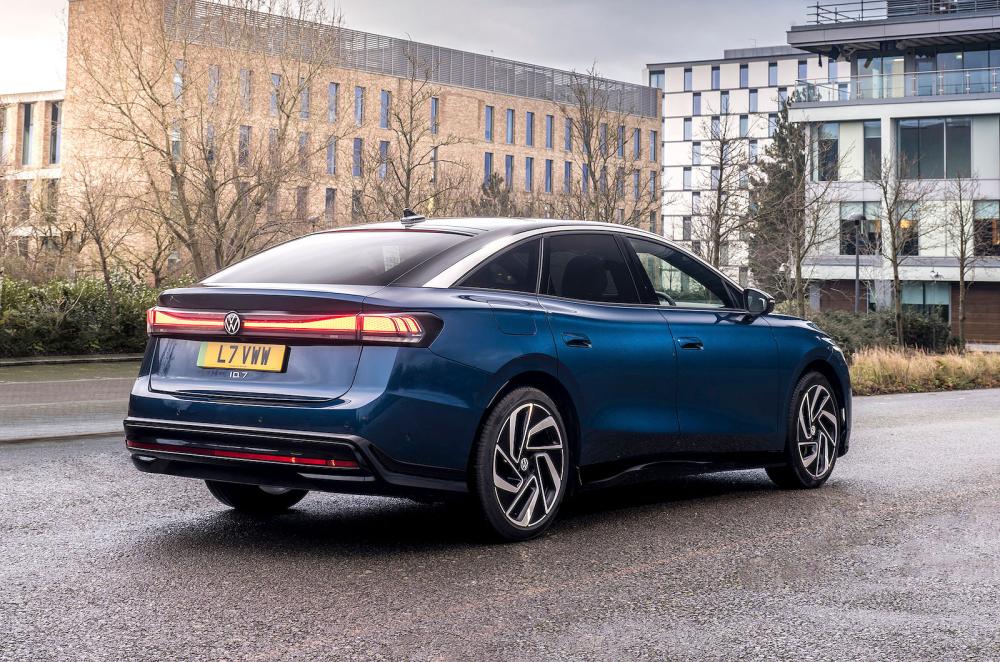 VW ID 7 rear right static