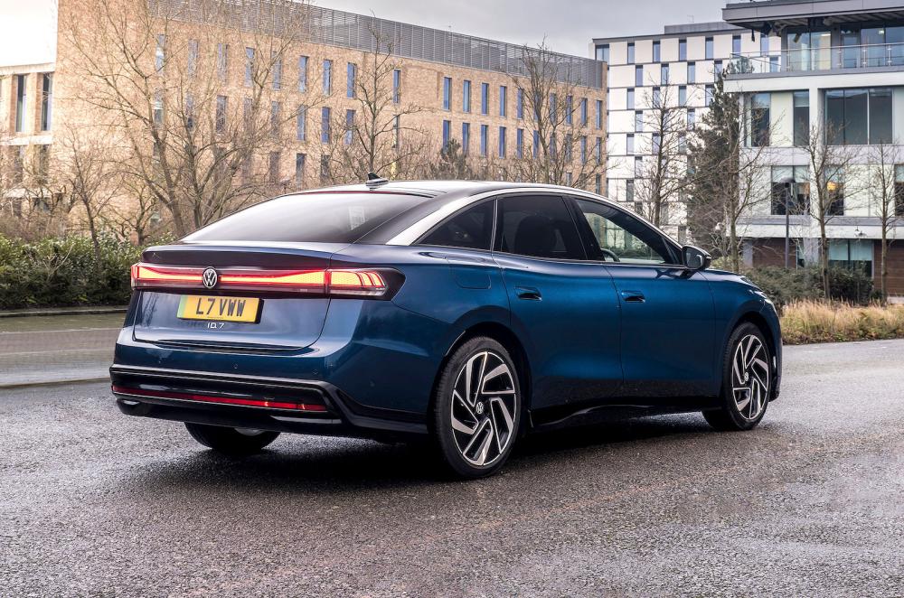 VW ID 7 rear right static