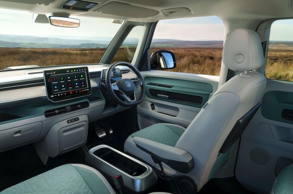 VW ID Buzz LWB front interior