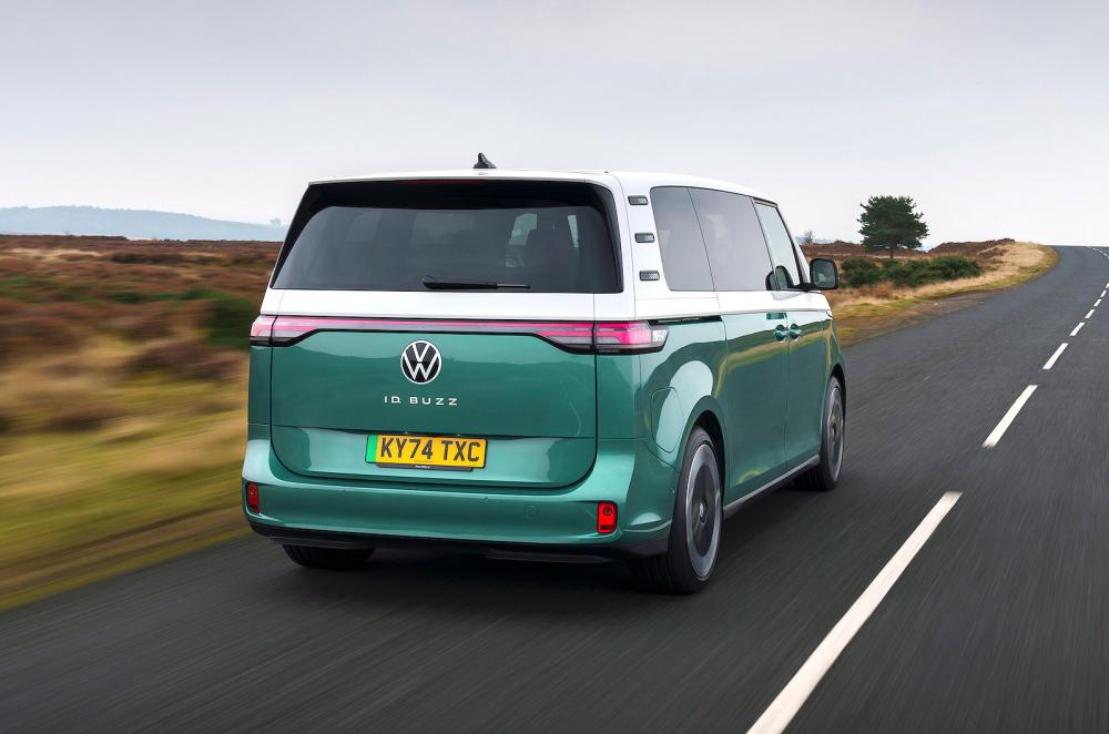 VW ID Buzz LWB rear right driving