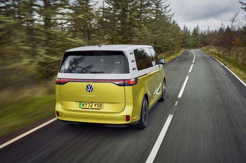 Used VW ID Buzz 2022-present rear right tracking