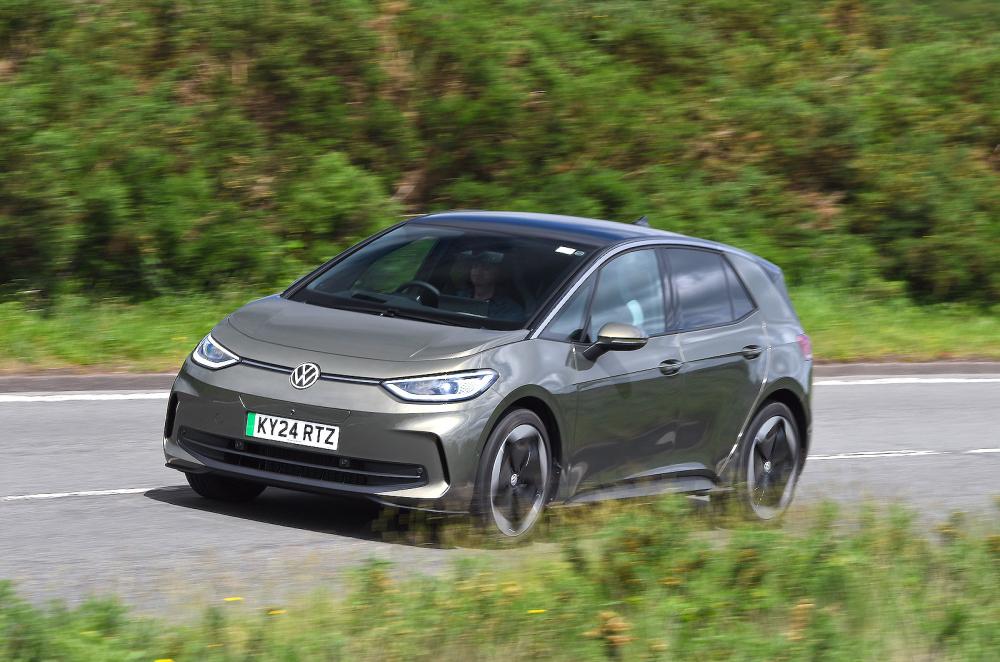 VW ID 3 front left driving