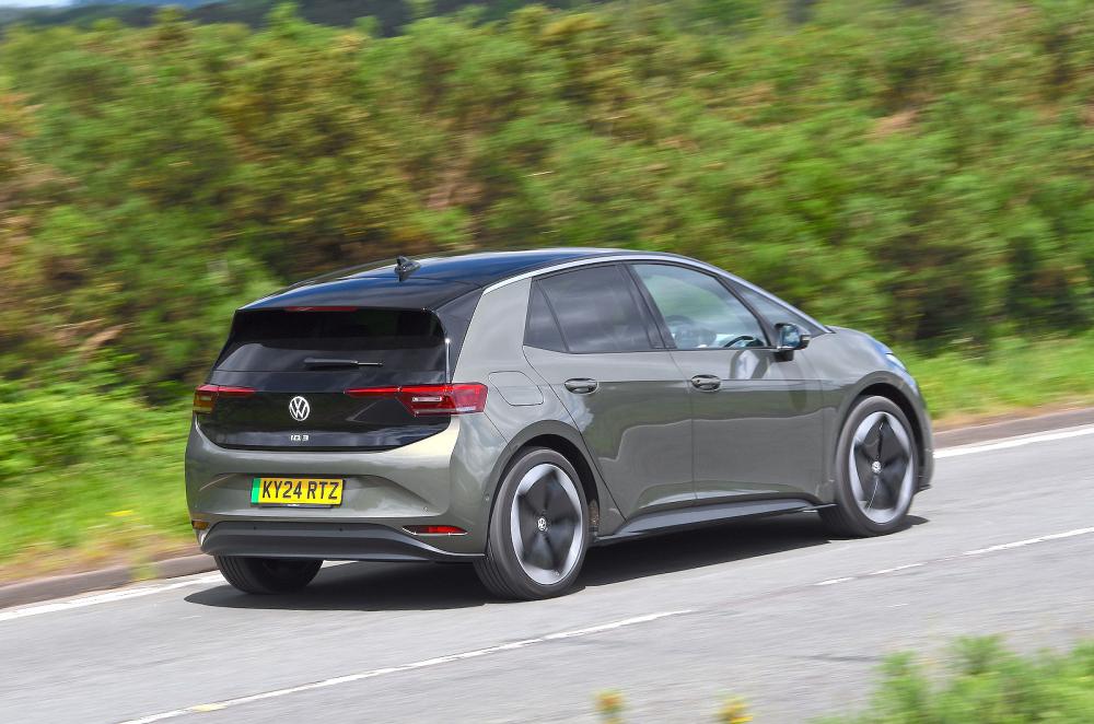 VW ID 3 rear right driving