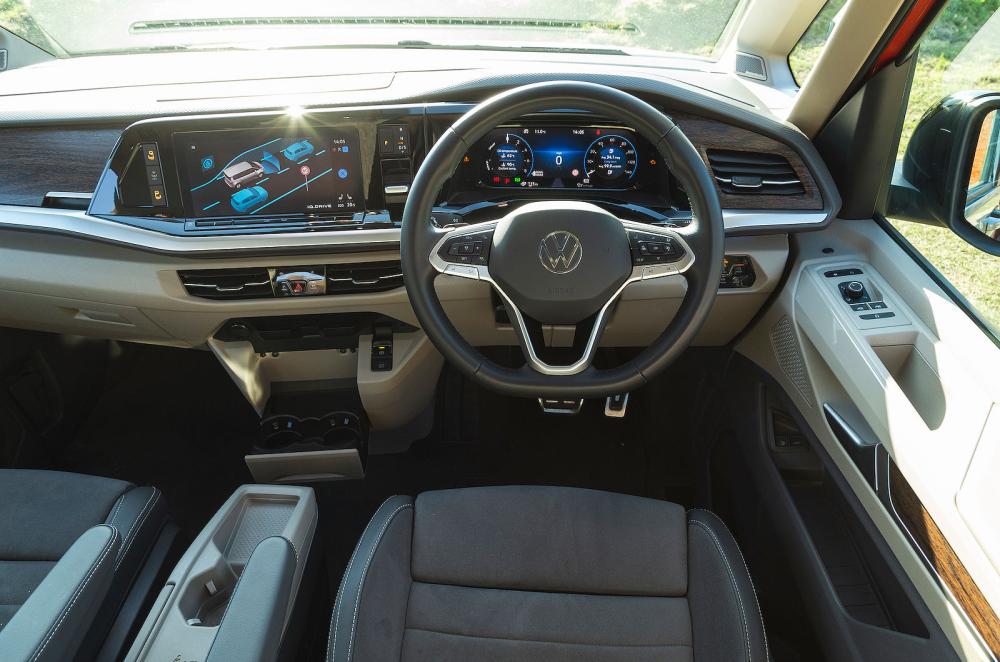 VW Multivan interior dashboard