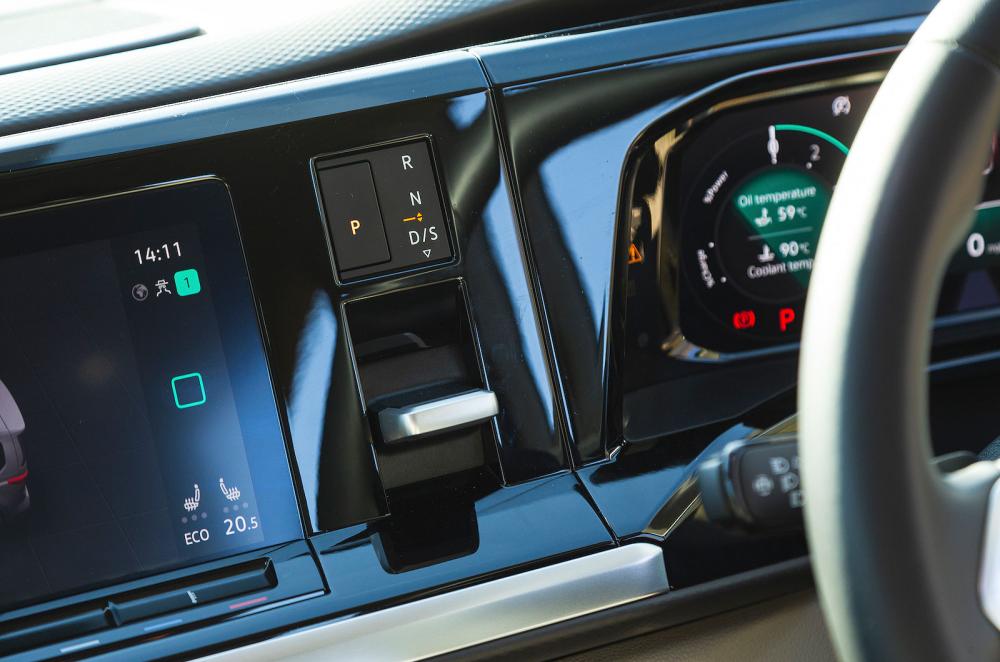 VW Multivan interior detail