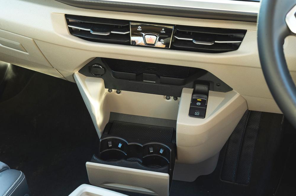VW Multivan interior detail