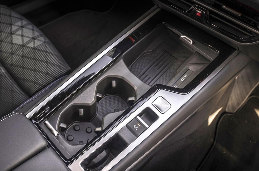 VW Passat interior detail