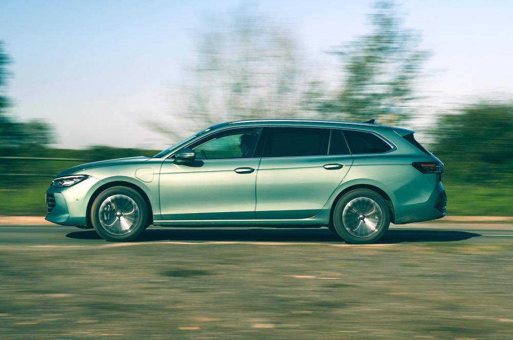 VW Passat left driving