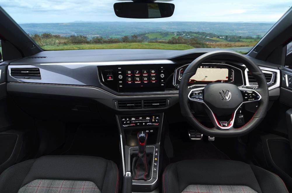 VW Polo GTI interior dashboard