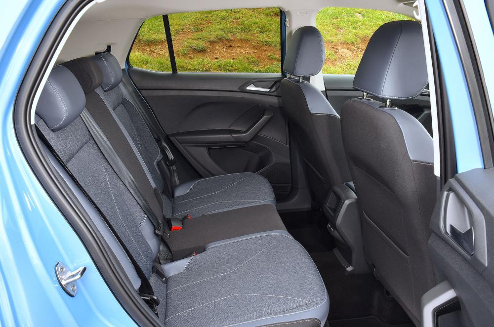 VW T-Cross back seats