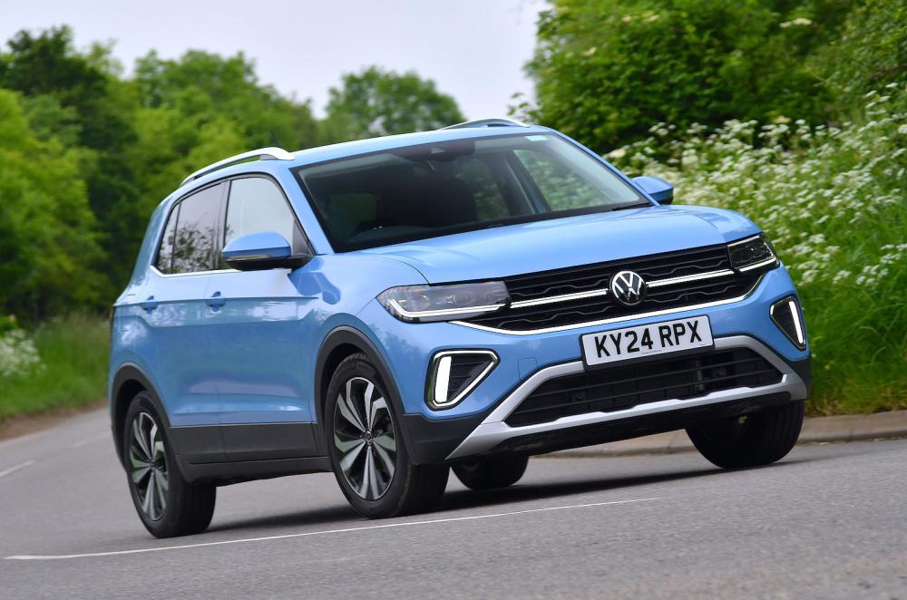 VW T-Cross front right driving