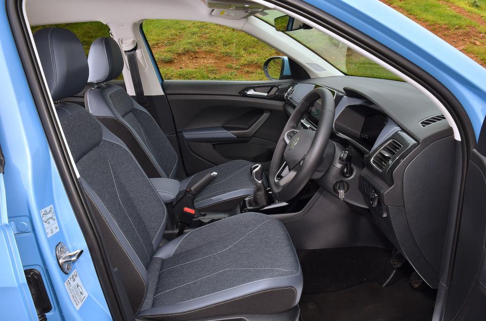 VW T-Cross front seats