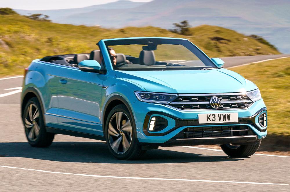 VW T-Roc Cabriolet front cornering