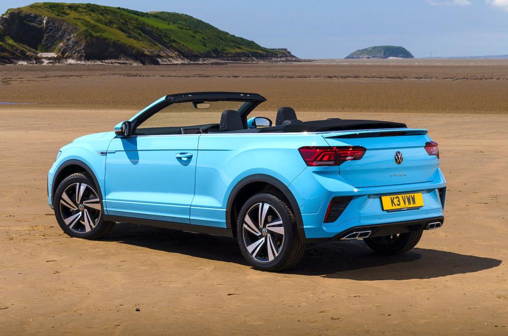 VW T-Roc Cabriolet rear left static