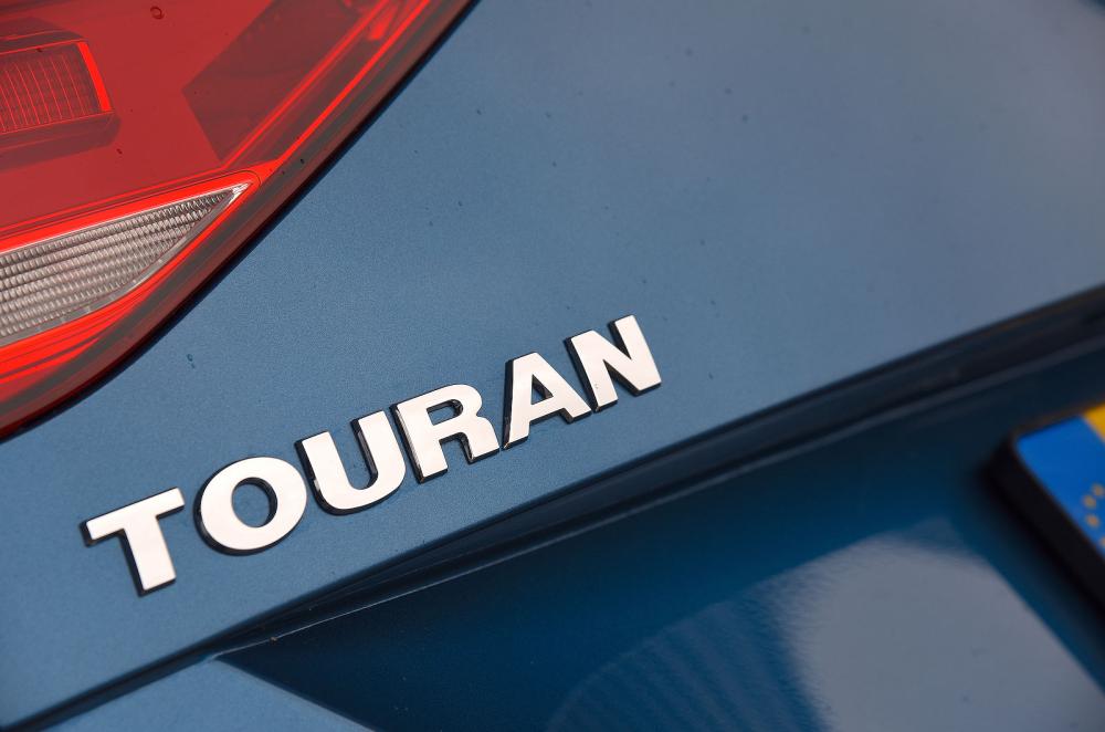 VW Touran rear badge
