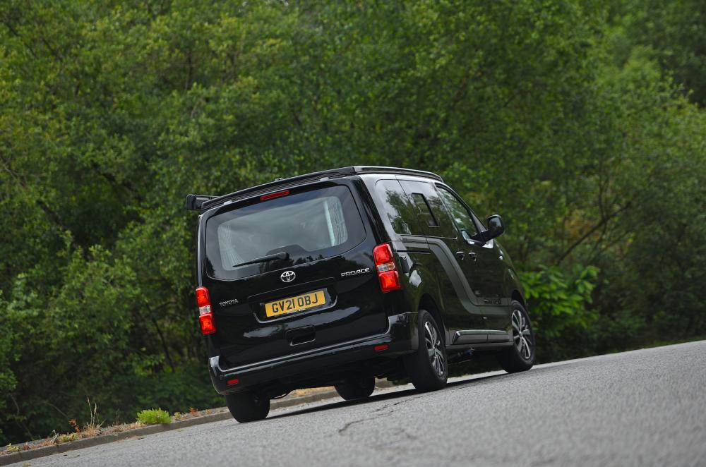 Toyota Proace Matino 2022 rear cornering