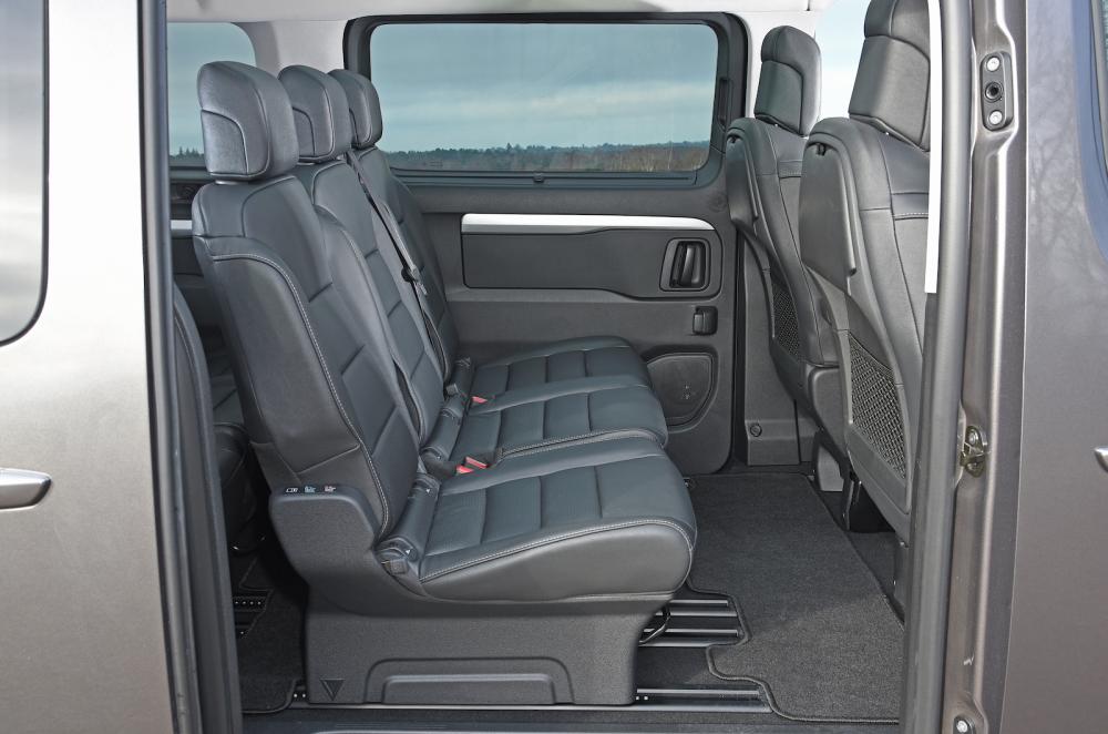 Toyota Proace Verso 2022 interior rear seats