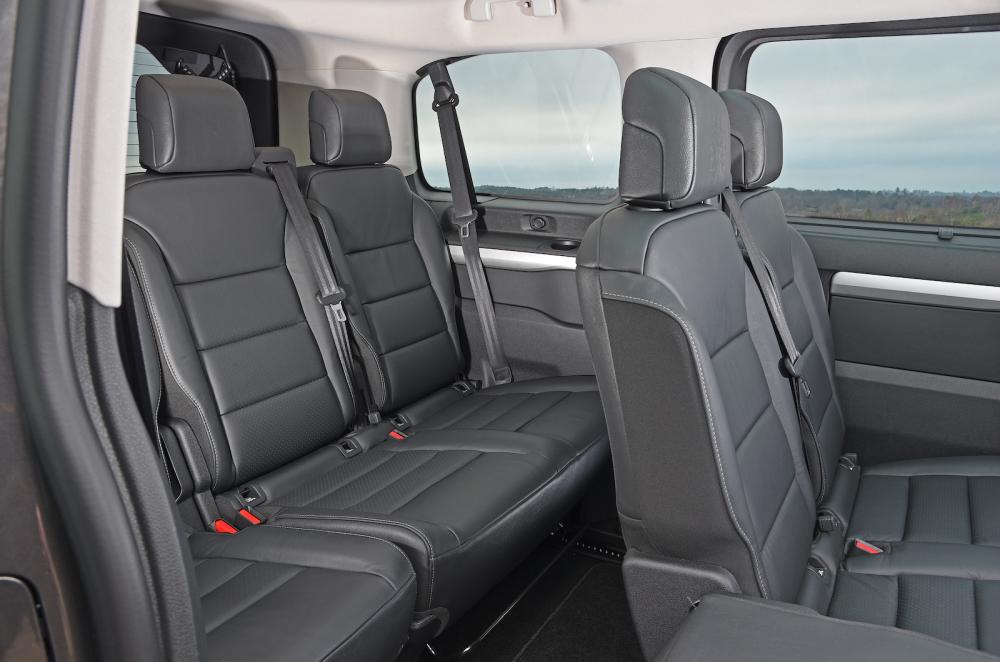 Toyota Proace Verso 2022 interior rear seats