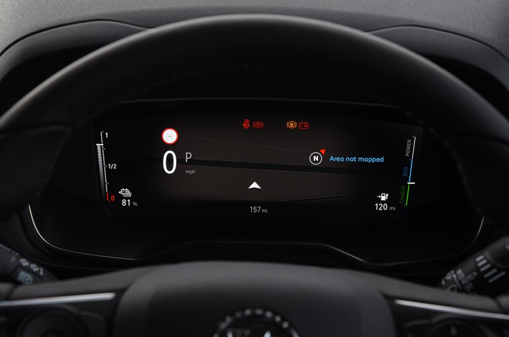 Vauxhall Combo-e Life 2022 interior driver display