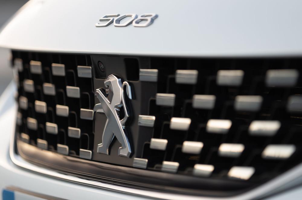 Peugeot 508 SW 2021 grille detail