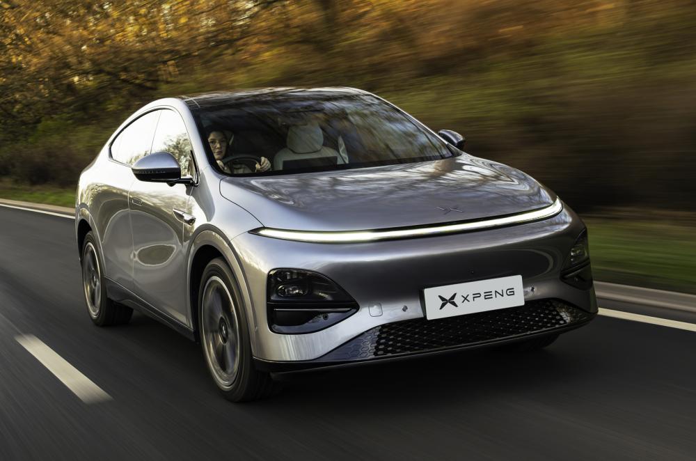 XPeng G6 front driving