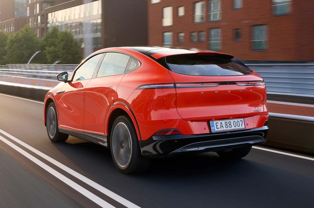 XPeng G6 rear driving