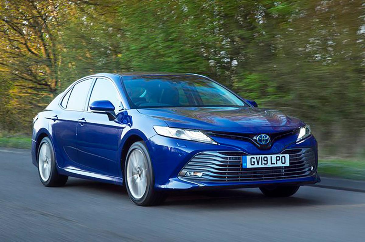 Toyota Camry front three quarters