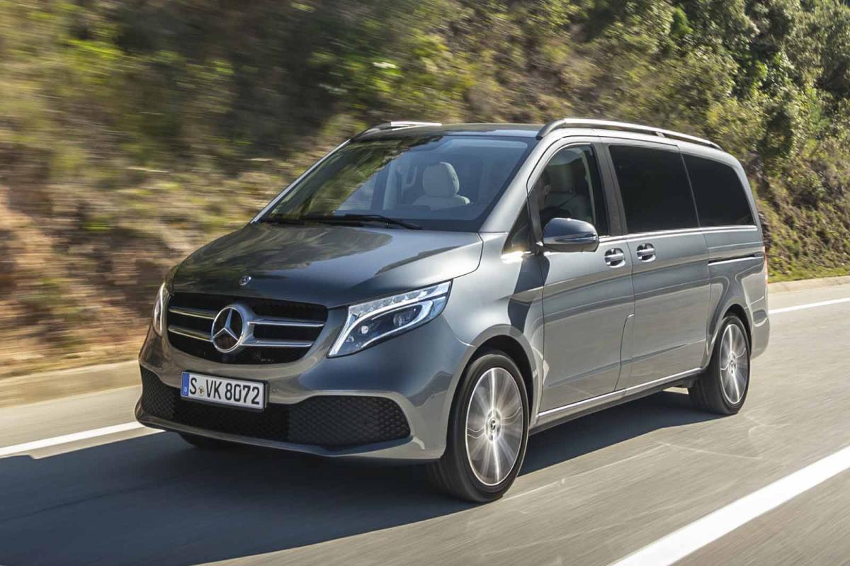 Mercedes-Benz V-Class 2019 front tracking