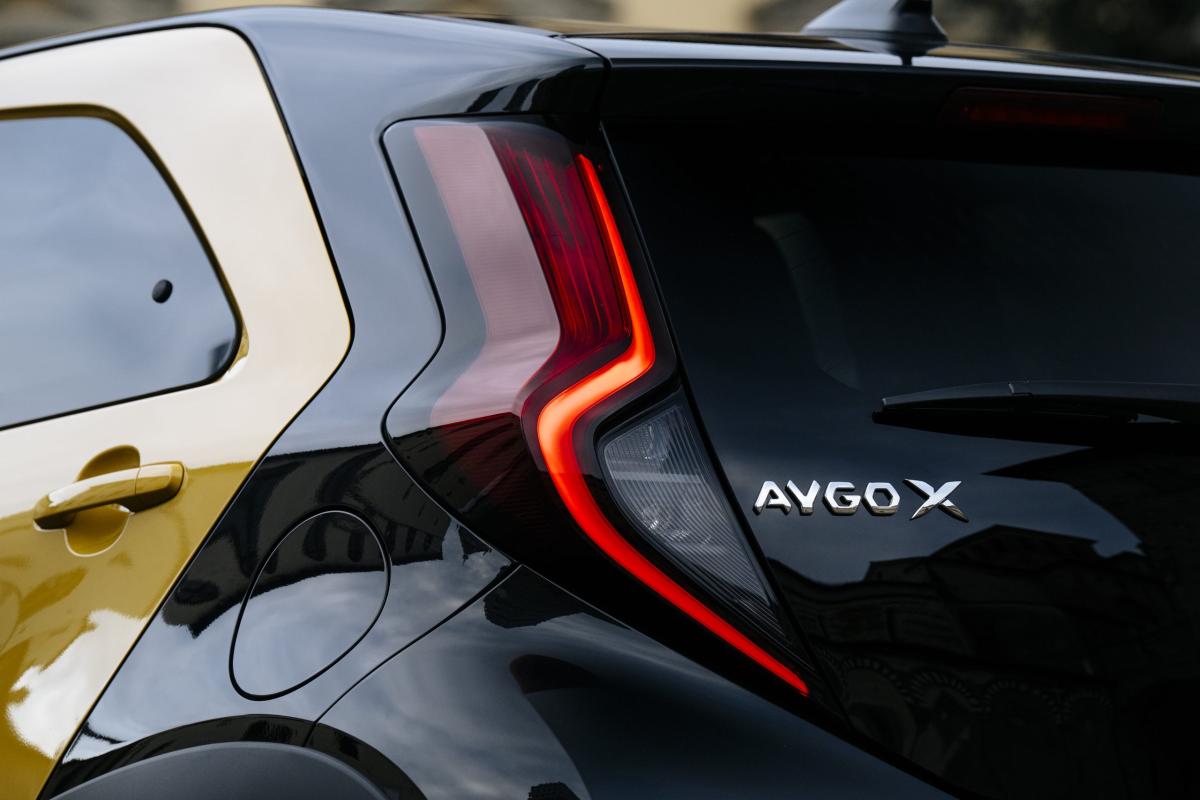 Toyota Aygo X badge