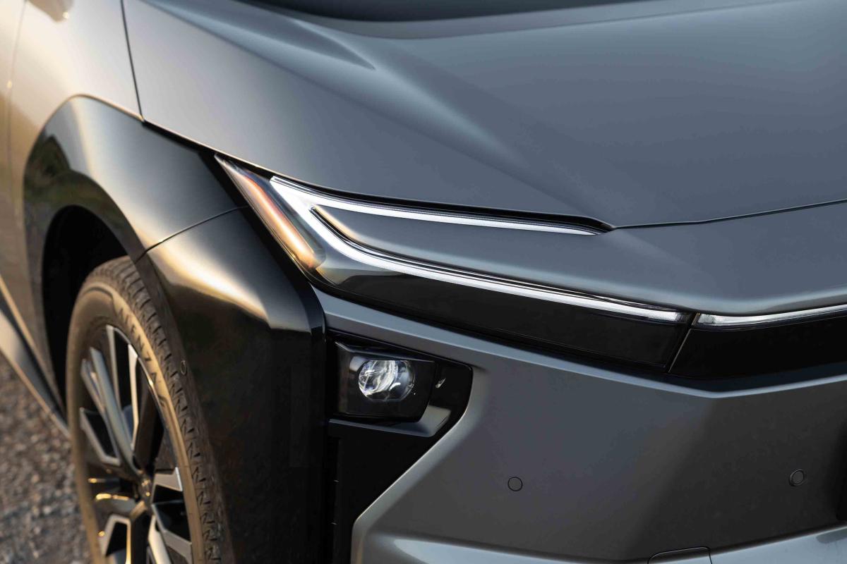 Toyota bZ4X exterior details