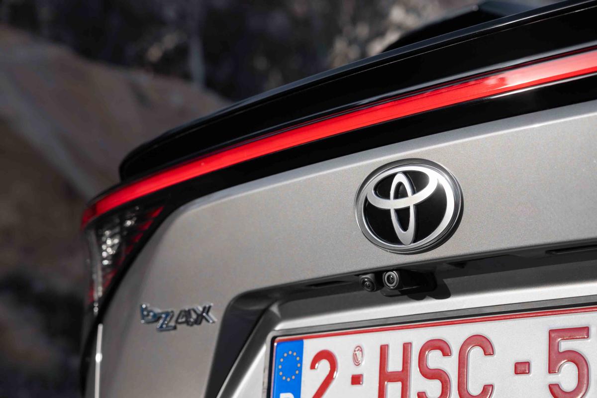 Toyota bZ4X exterior details