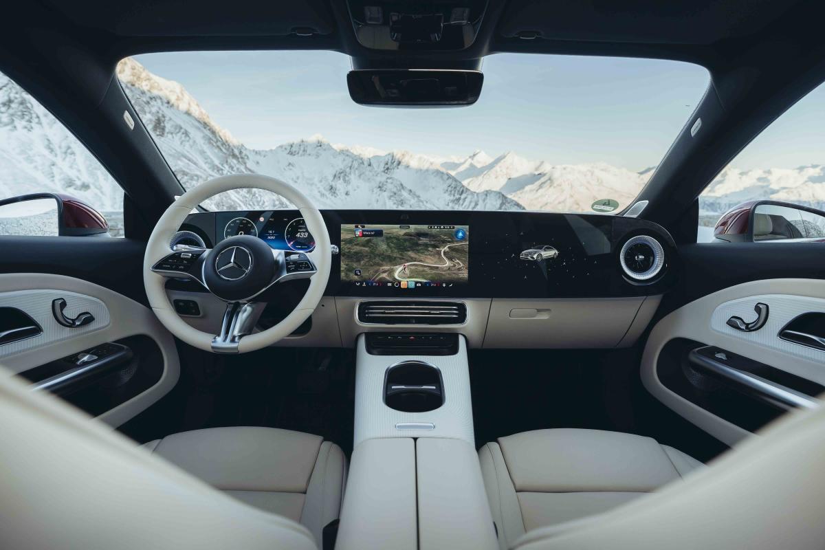 Mercedes CLA interior