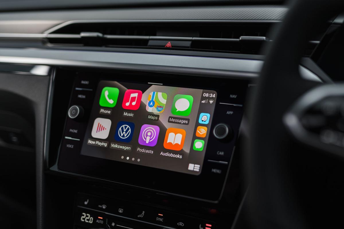 Volkswagen Arteon Gran Turismo 2020 Infotainment screen