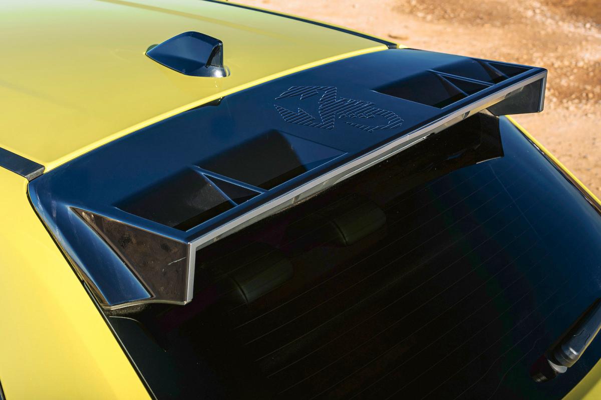 Abarth 600e rear spoiler