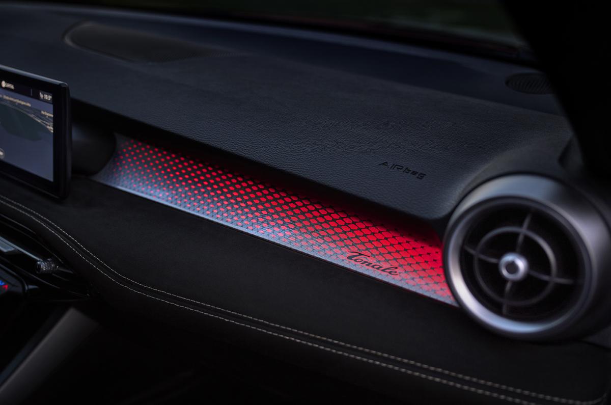 Alfa Romeo Tonale interior detail