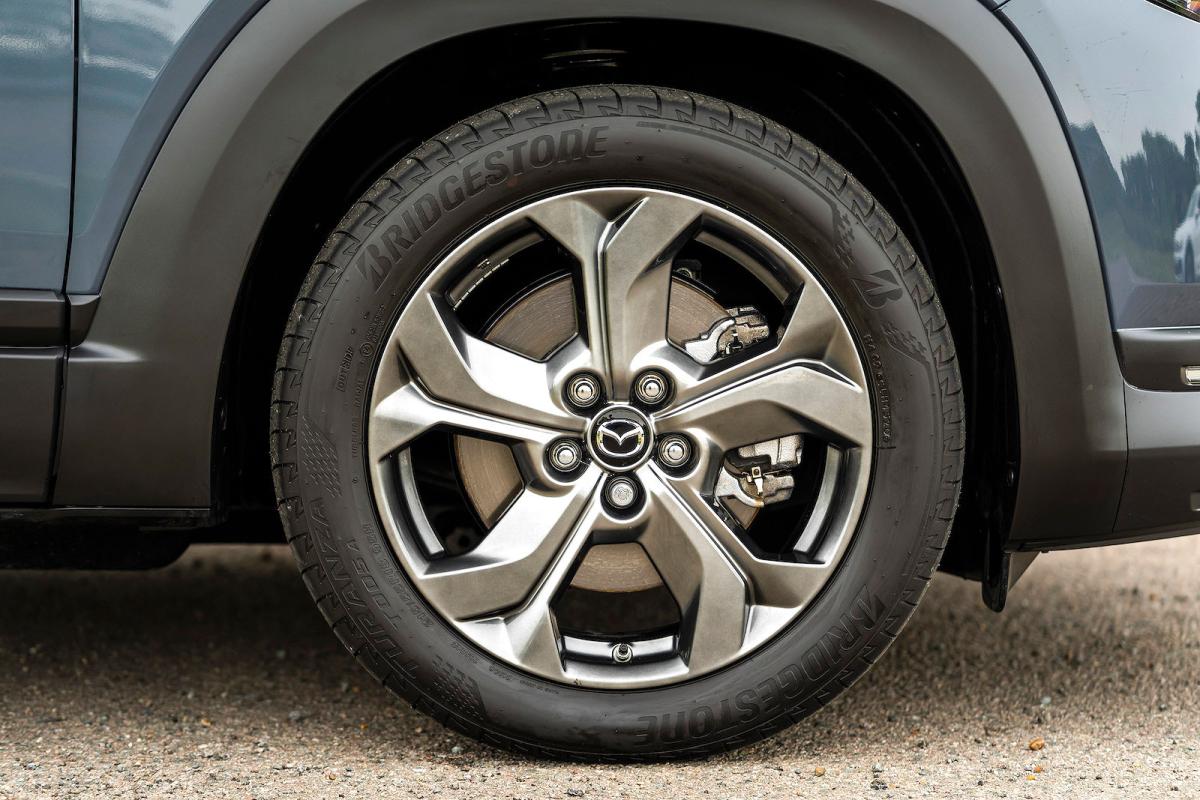 Mazda MX-30 EV alloy wheel detail