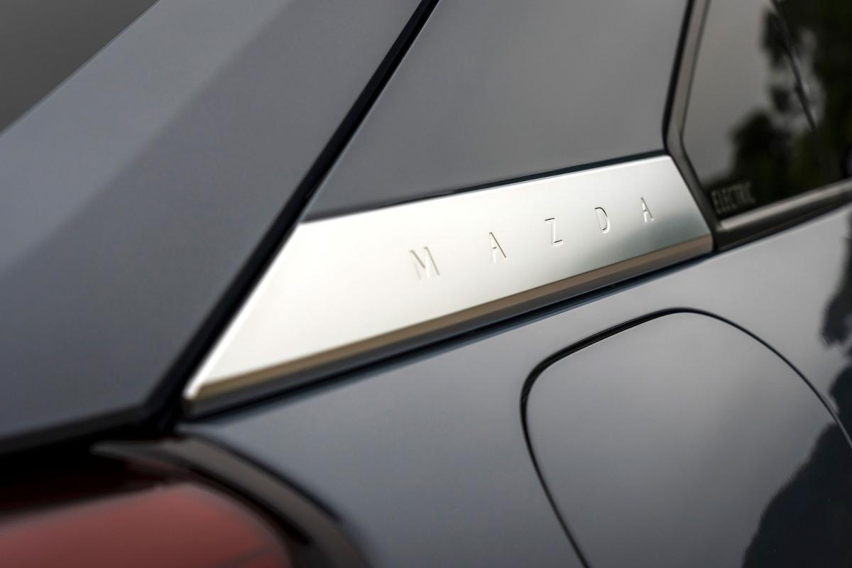 Mazda MX-30 EV badge detail
