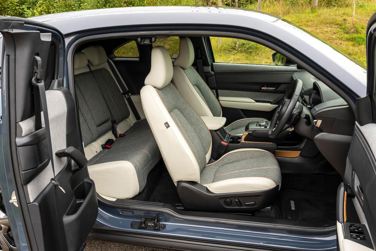 Mazda MX-30 EV doors open