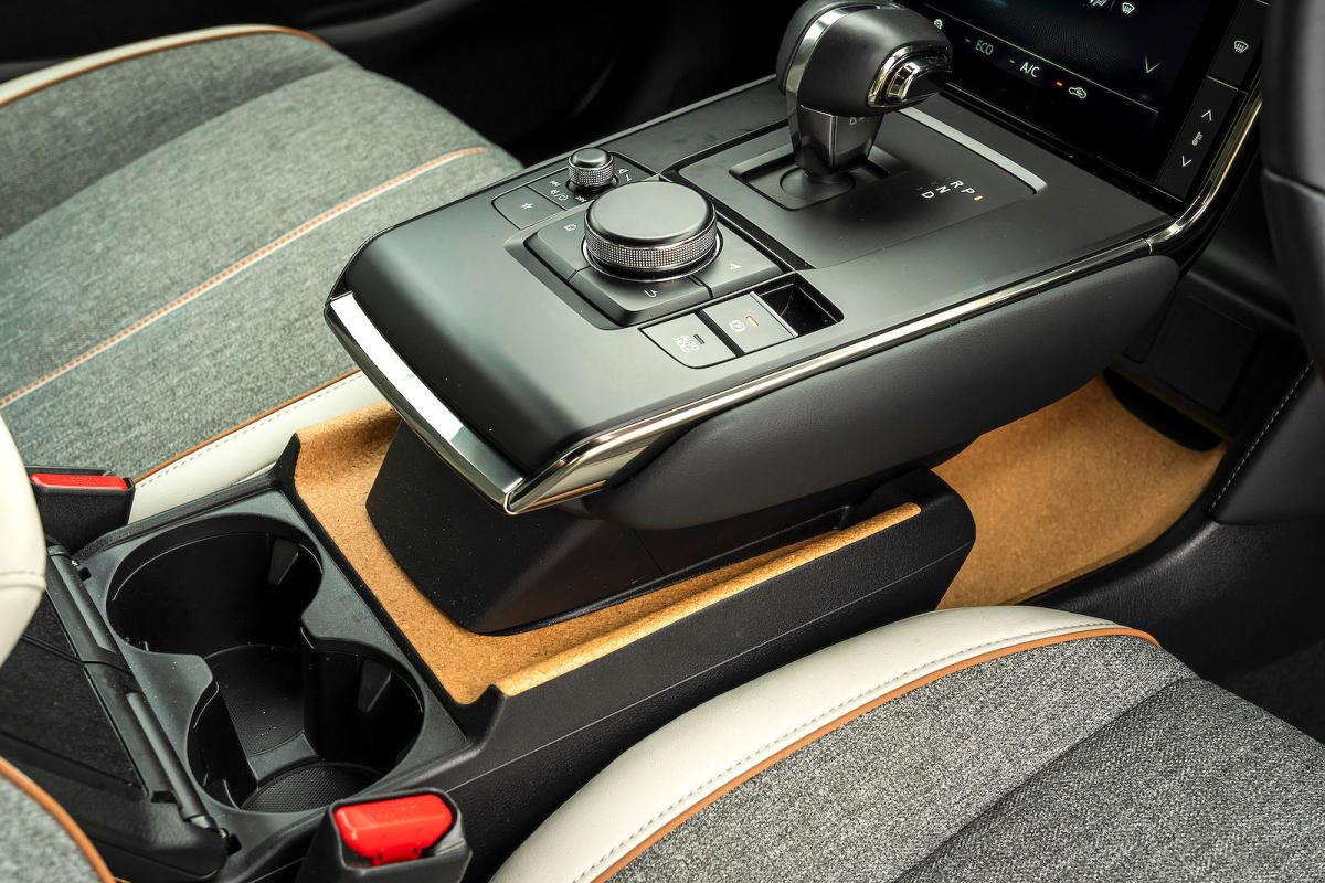 Mazda MX-30 EV interior detail