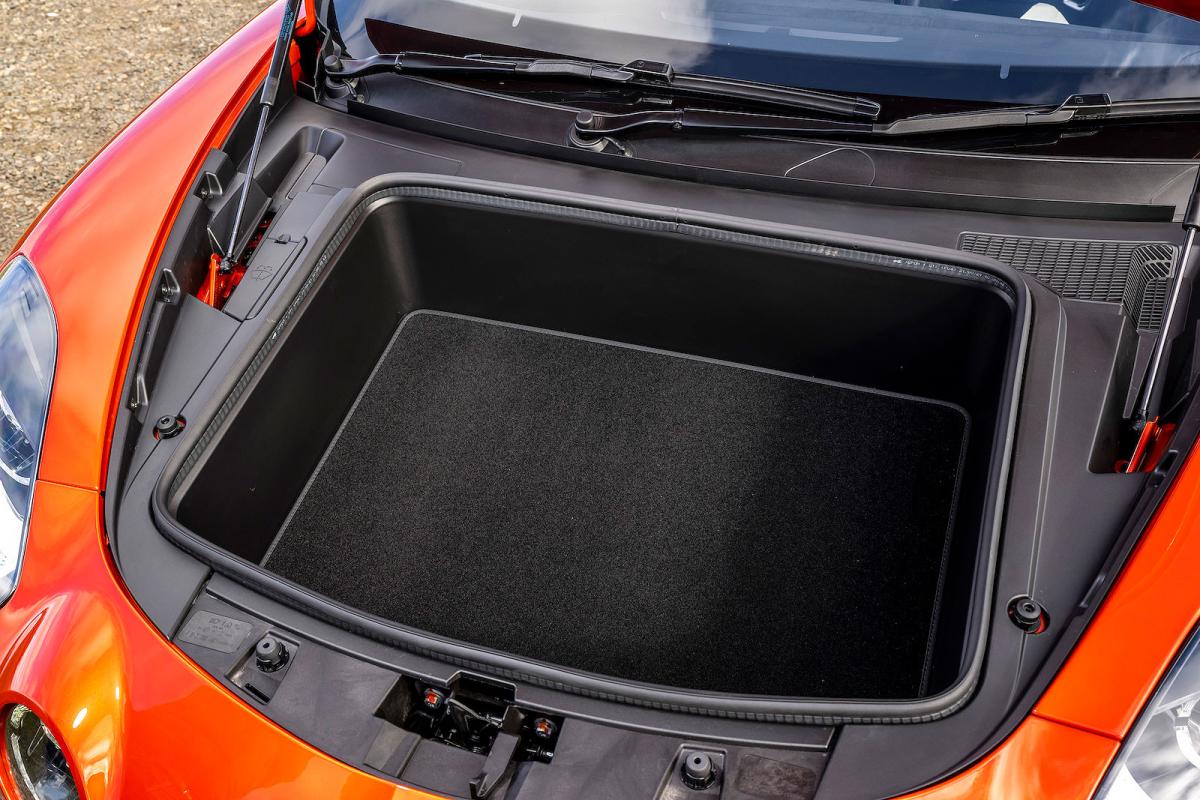 Alpine A110 front boot