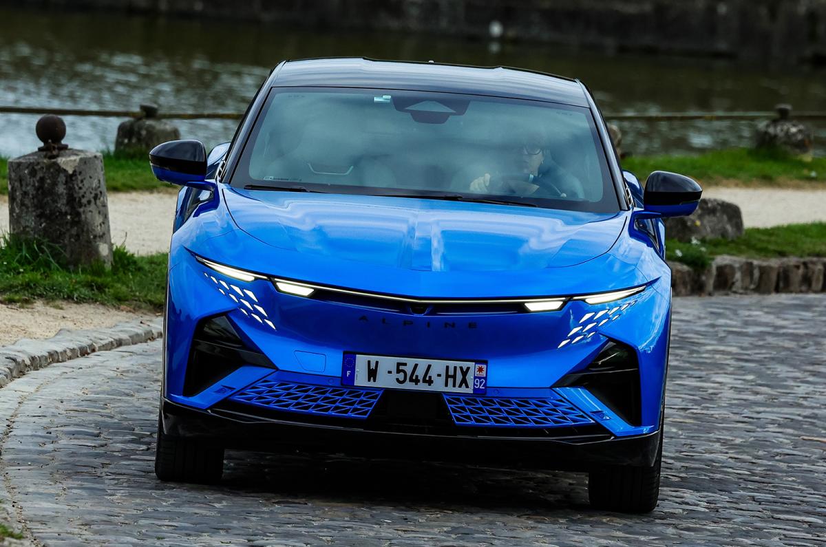 Alpine A390 static front