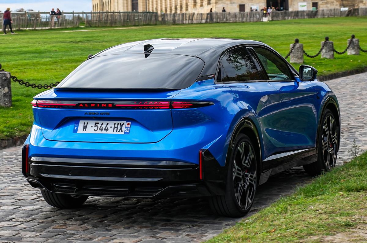 Alpine A390 static rear right