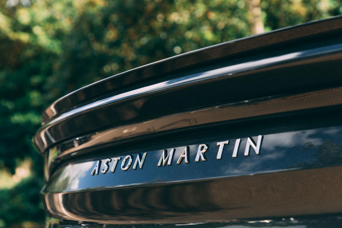 Aston Martin DBS Volante 2019 rear detail