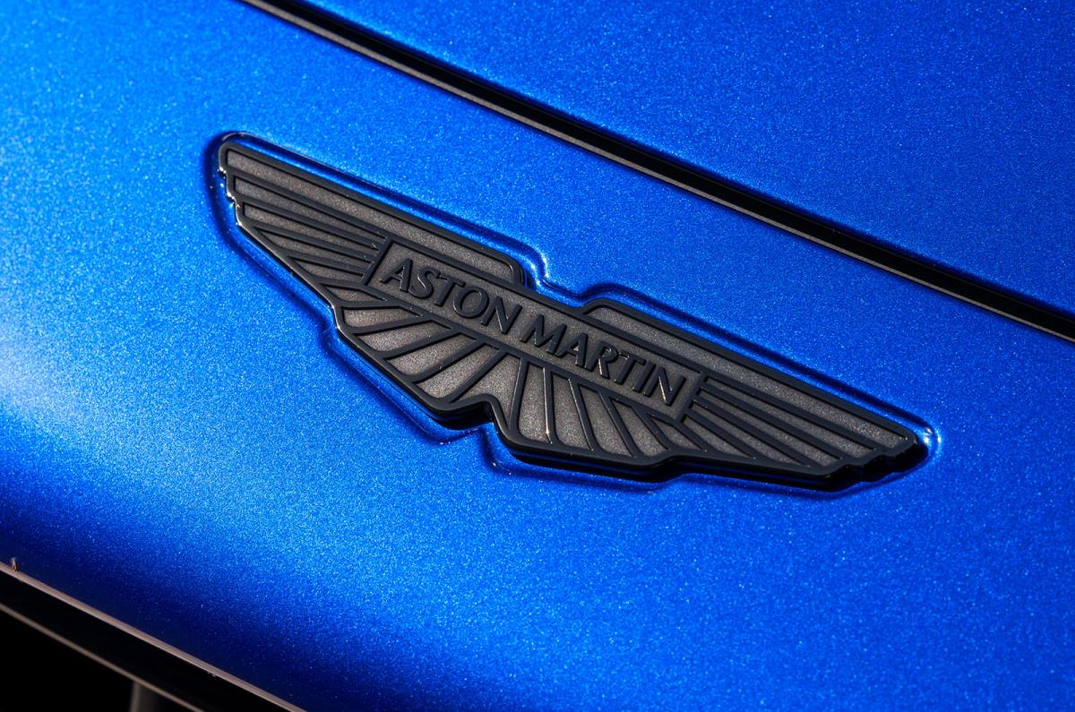Aston Martin DB12 badge