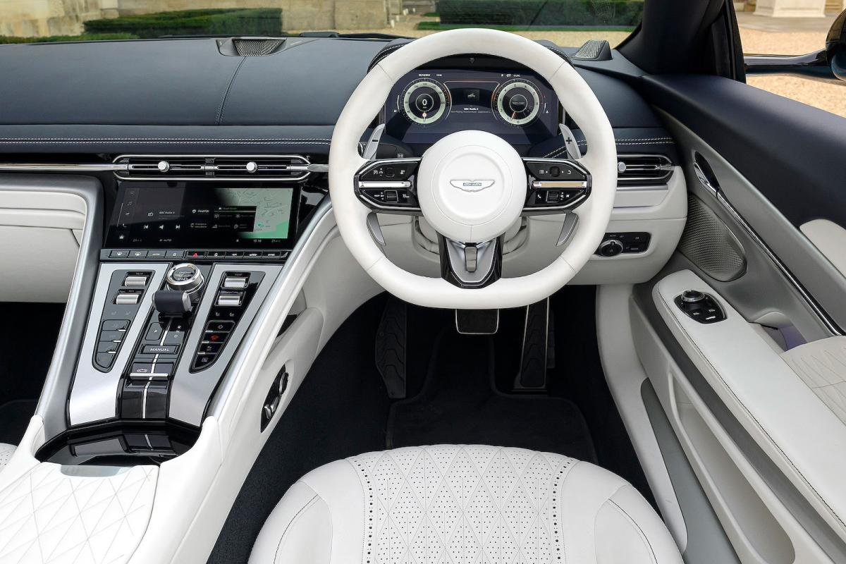 Aston Martin DB12 Volante dashboard