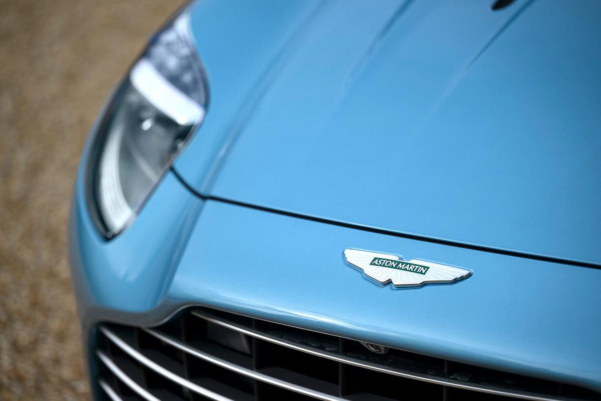 Aston Martin DB12 Volante front badge